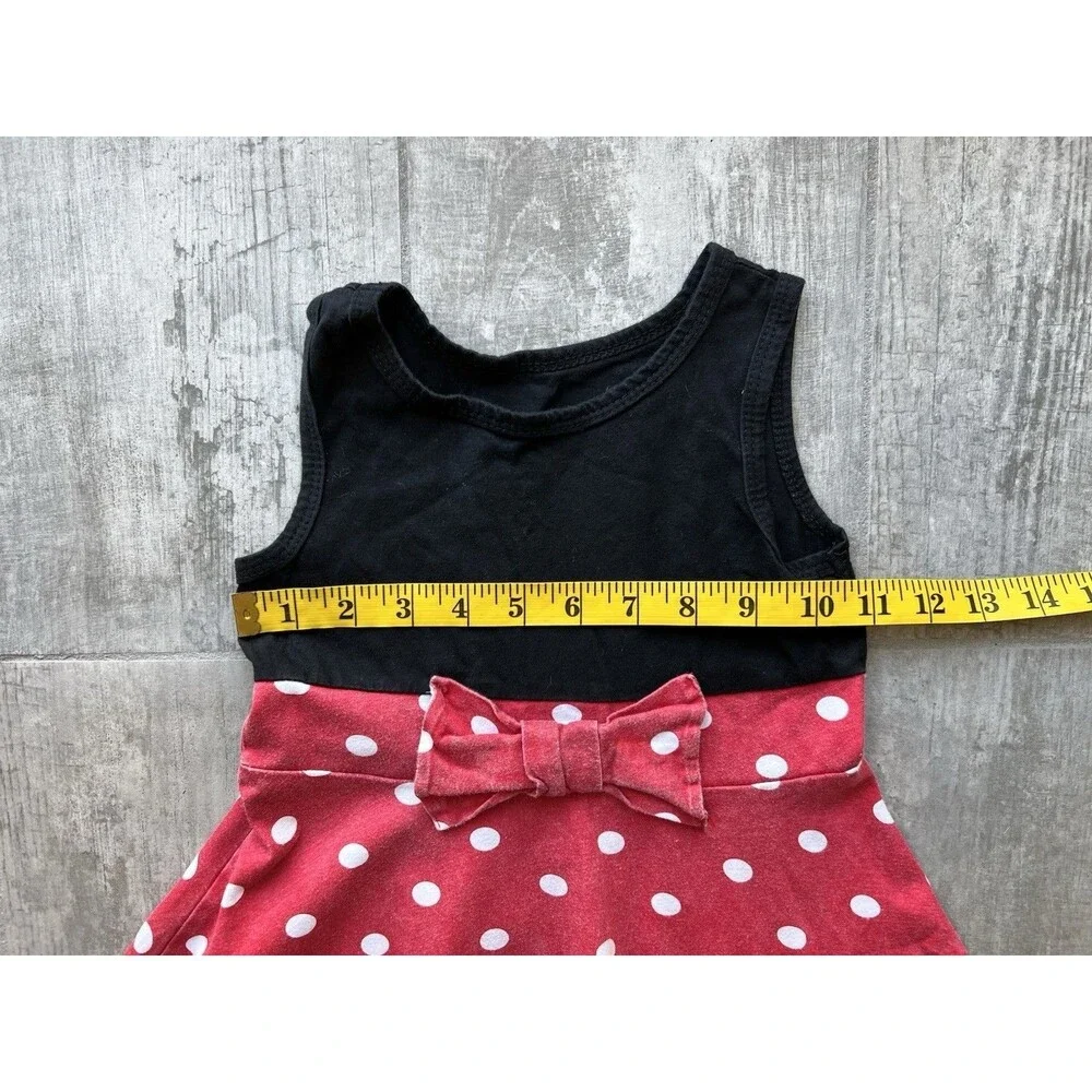 Los Angeles Boutique Minnie Mickey Mouse Disney Cotton Summer Sundress 4T